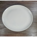 Vintage Syracuse China Oval Platter 11x10 White Restaurant Ware USA