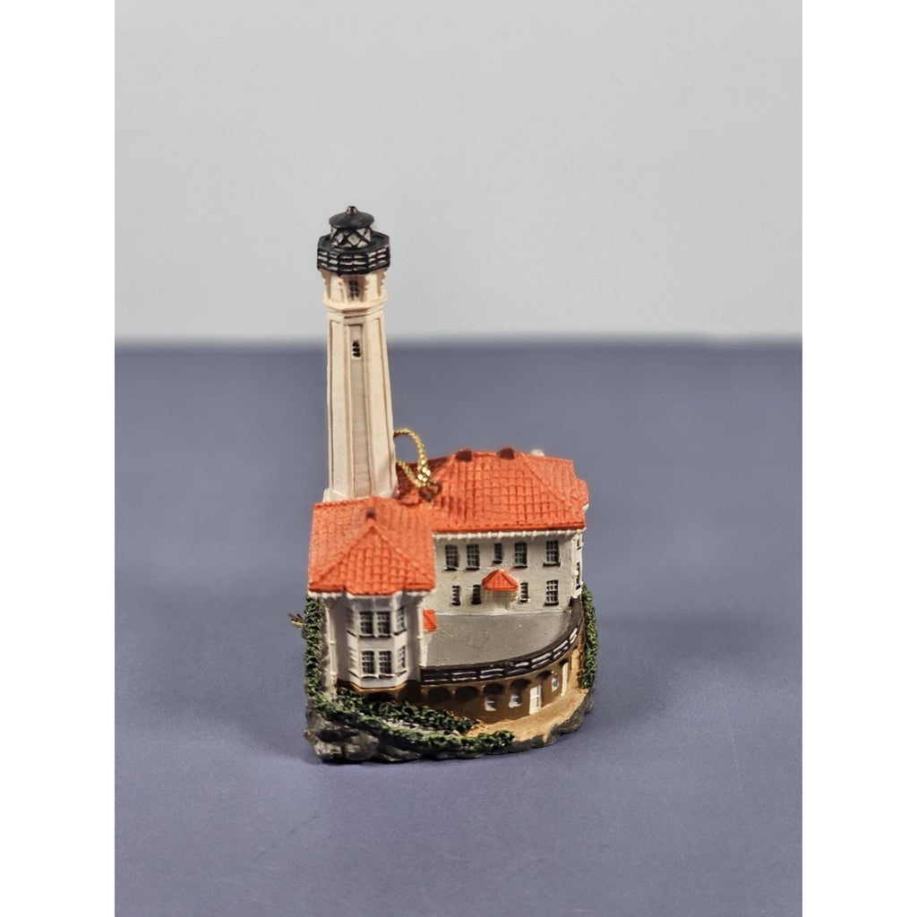 Lefton Alcatraz Lighthouse Ornament 1998 Coastal Decor Collectible