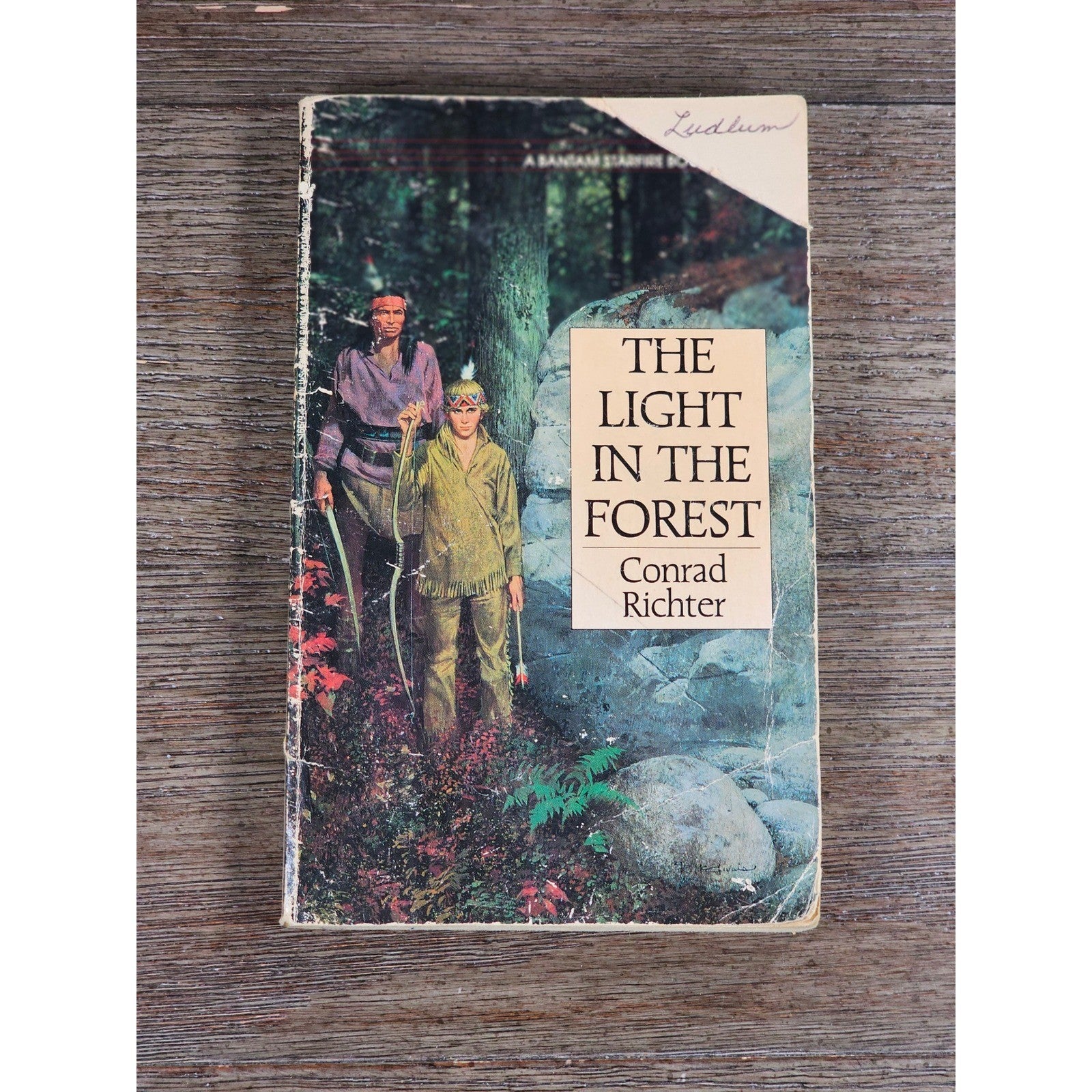 The Light in the Forest Conrad Richter Bantam 1968 Paperback