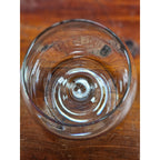Vintage New Belgium Brewing Tulip Beer Glass Red Logo Stemmed