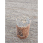 Antique Cork Cylinder Box Primitive Small Lidded Container 3.5"