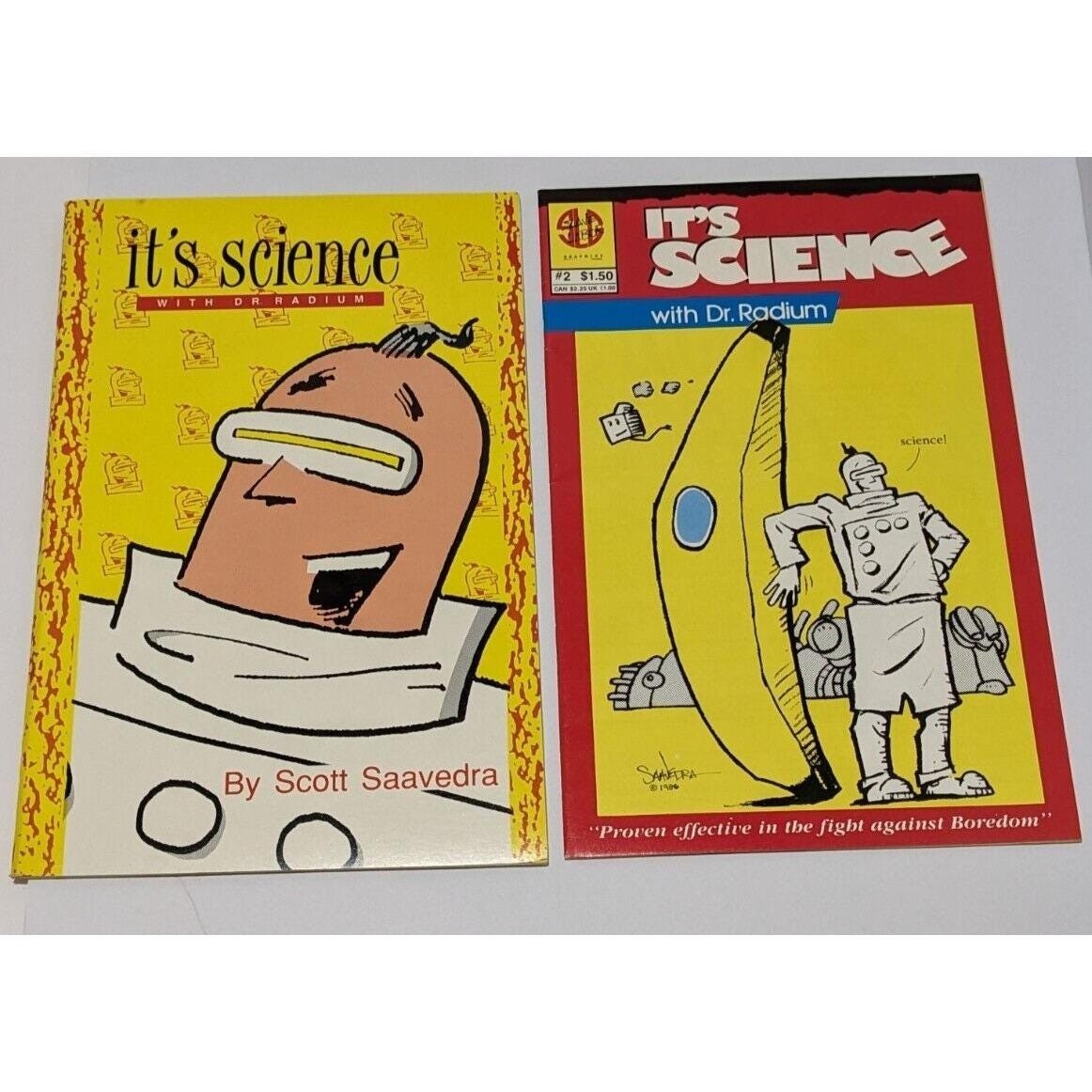 It's Science Dr Radium Book Comic Scott Saavedra First Ed Set