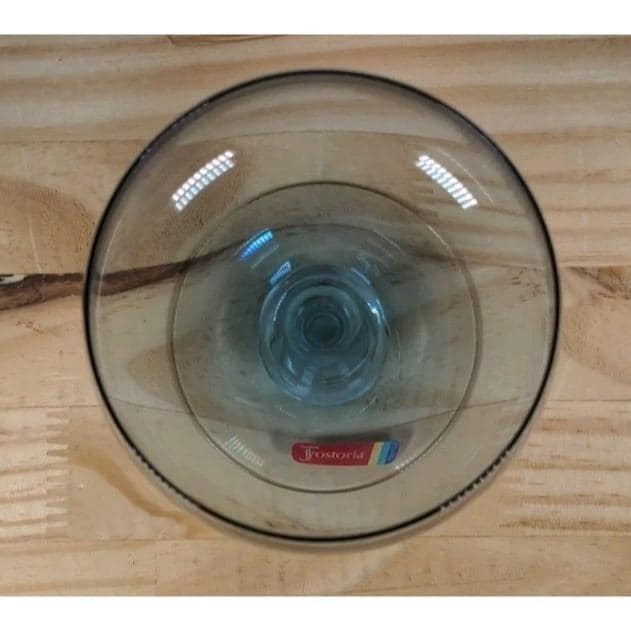 Fostoria Glamour Blue Sherbet or Champagne Glass 5 1/8 Inch Vintage