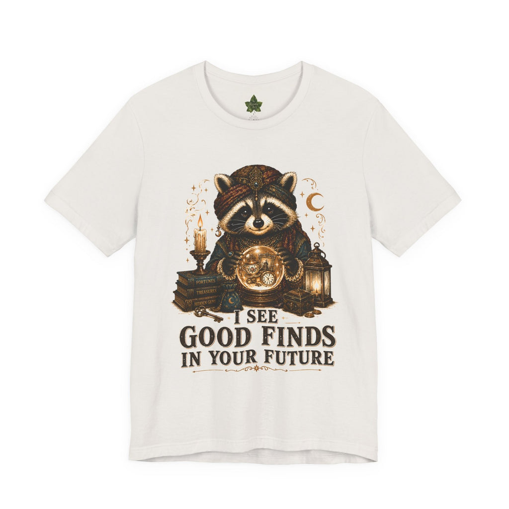 Good Finds Raccoon Graphic Tee, Vintage Thrift Lover Shirt