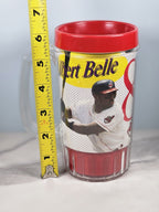 Vintage Cleveland Indians Albert Belle Pepsi Insulated Plastic Tumbler 1990s Spo