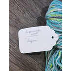 Handpainted Superwash Wool Yarn – Lagoon – ~130 Yards – Fingering Weight
