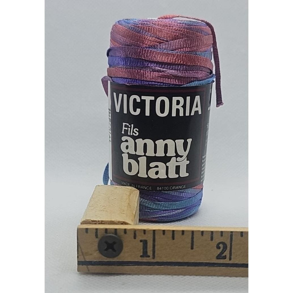 Anny Blatt Victoria Ribbon Yarn Nylon Multicolor 50g