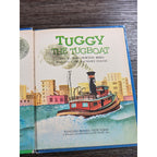 Tuggy the Tugboat 1975 Library Ed Wonder Books HC Used