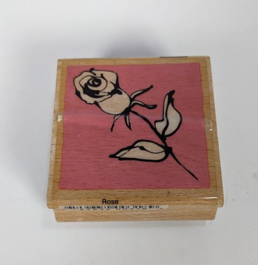 Lot Of 7 Wooden Rubber Stamps Includes Cat Flowers Dragonfly Oak Leaf & Asian Sy