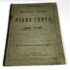 Antique 1865 Technical Studies for the Piano Forte Music Book