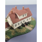 Vintage Danbury Mint West Quoddy Head Lighthouse Figurine