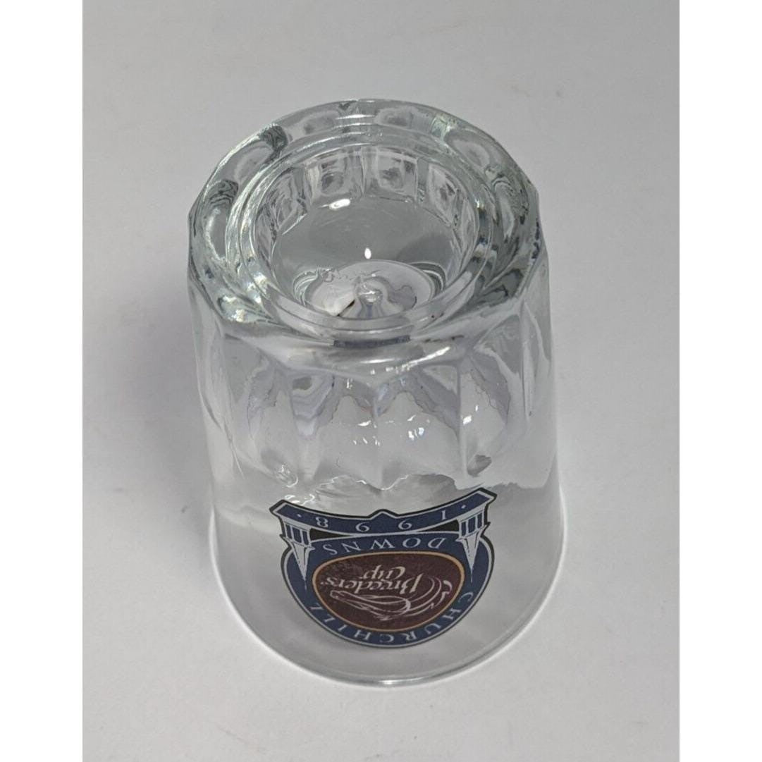 1998 Breeders Cup Churchill Downs Shot Glass Horse Racing