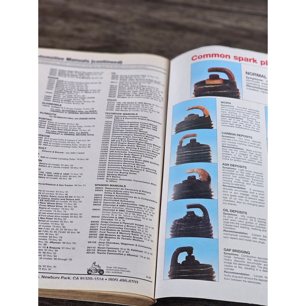 Honda Civic Del Sol Haynes Repair Manual 1992-1995 SOHC Models
