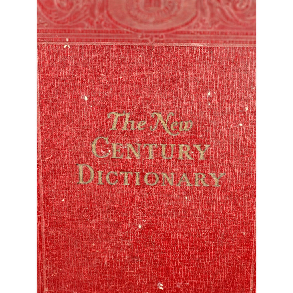 Vintage Red Hardcover Dictionary Volume Two Buck Mark to Zymurgy