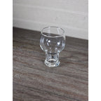 Vintage Fostoria Clear Glass Goblet Footed Stemware 5.5" Tall