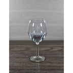 Duplin Winery Wine Glass 7" Tall Etched Stemmed Goblet
