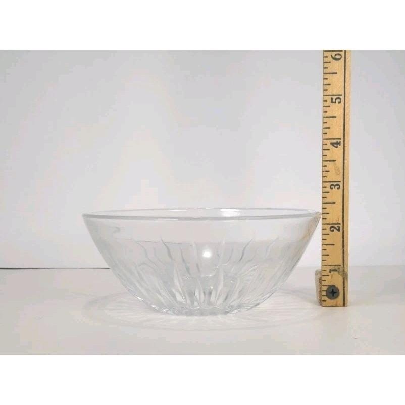 Set of 4 Princess House Highlights Lead Crystal Bowls 5.5" Starburst