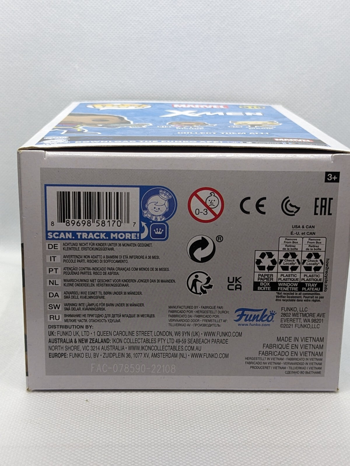 Funko Pop Marvel X-Men Bishop #919 Walgreens Exclusive