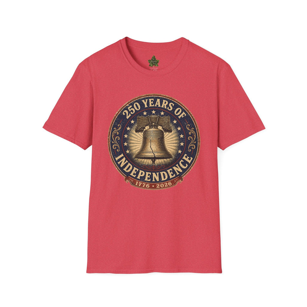 250 Years of Independence Shirt 1776 2026 Liberty Bell Patriotic Tee
