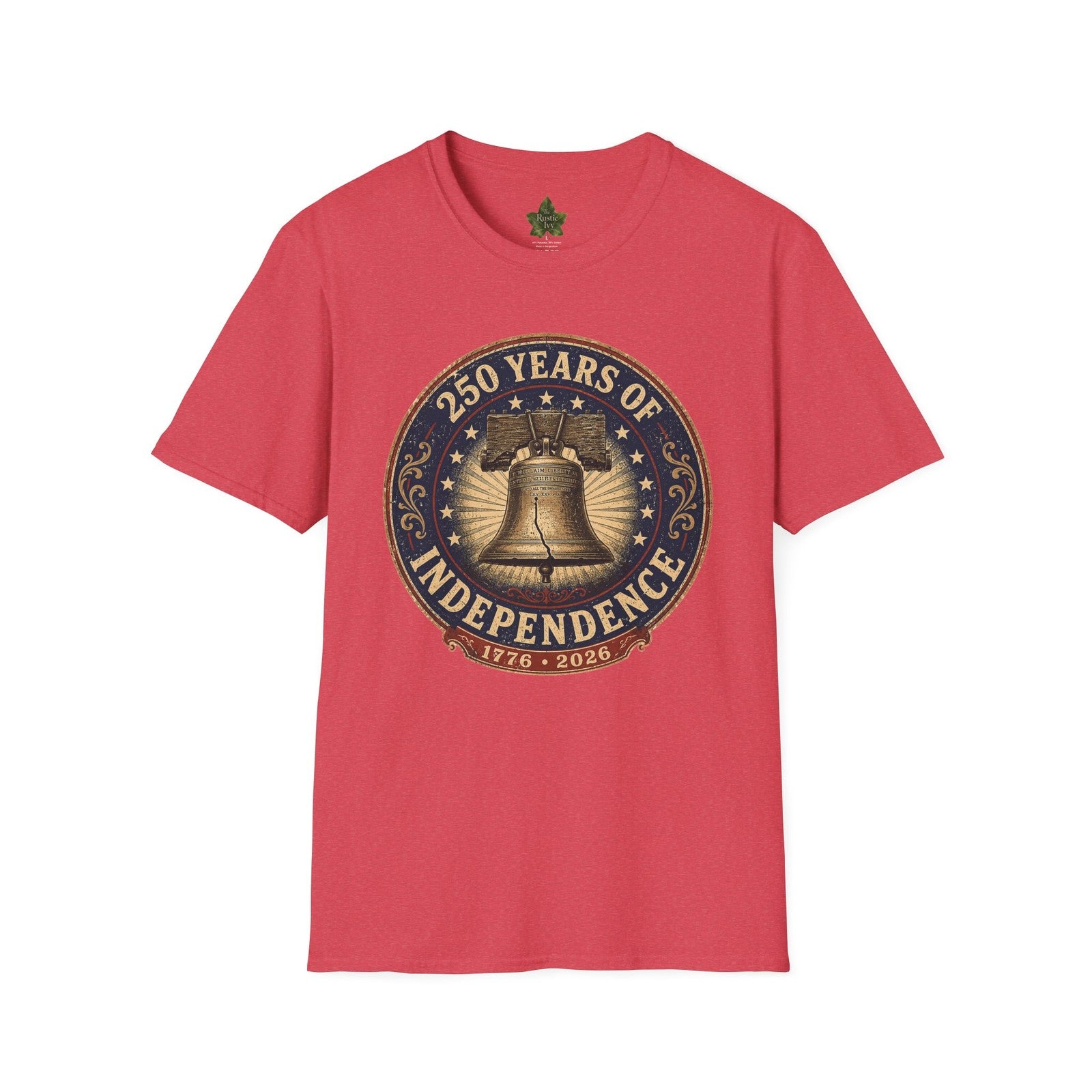 250 Years of Independence Shirt 1776 2026 Liberty Bell Patriotic Tee