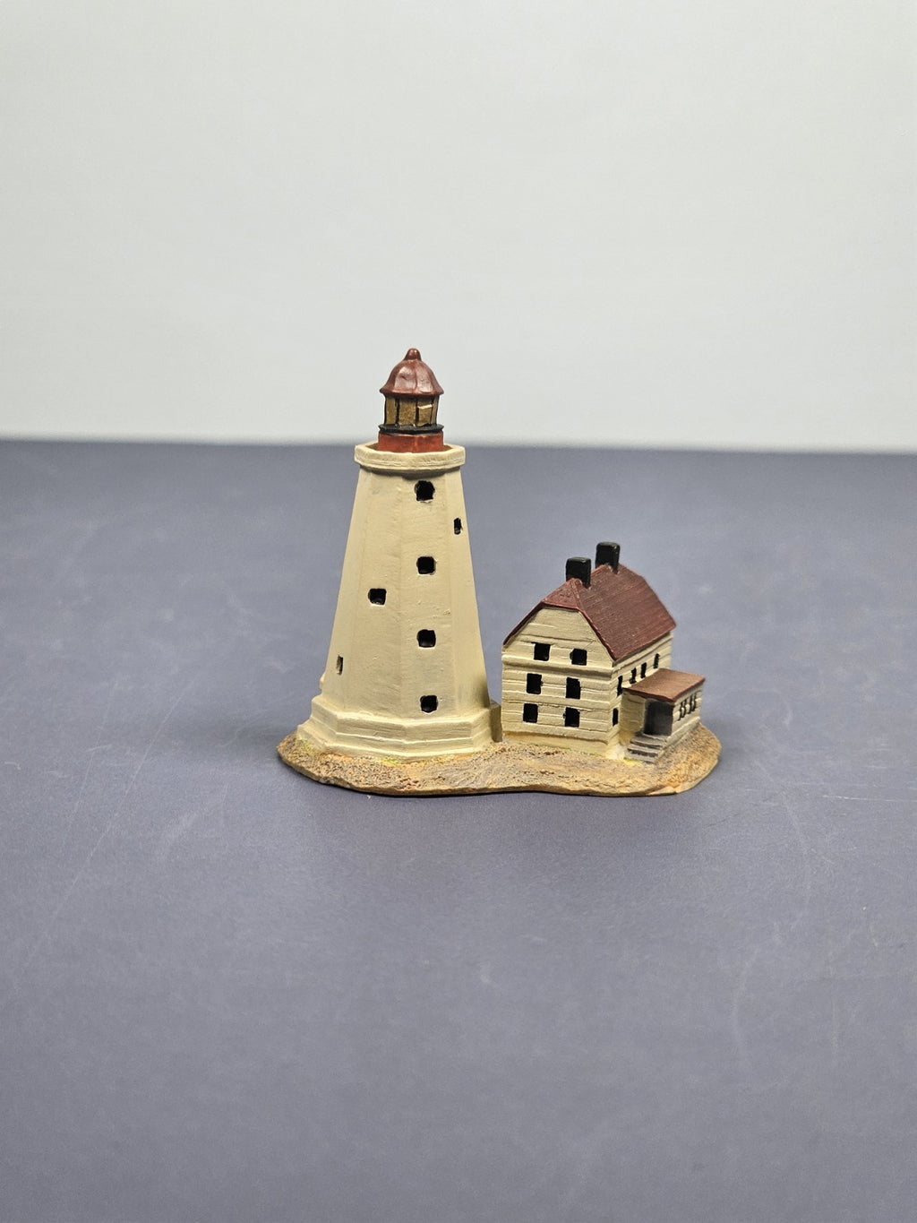 Lenox Miniature Lighthouse Thimble Figurine Sandy Hook Lighthouse New Jersey