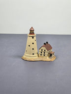 Lenox Miniature Lighthouse Thimble Figurine Sandy Hook Lighthouse New Jersey