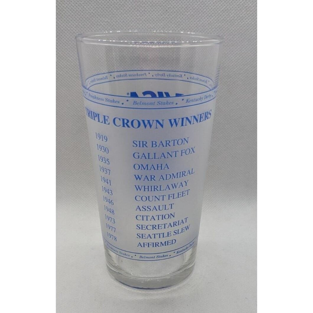 VISA 2000 Triple Crown Challenge Libbey Glass Horse Racing Winners