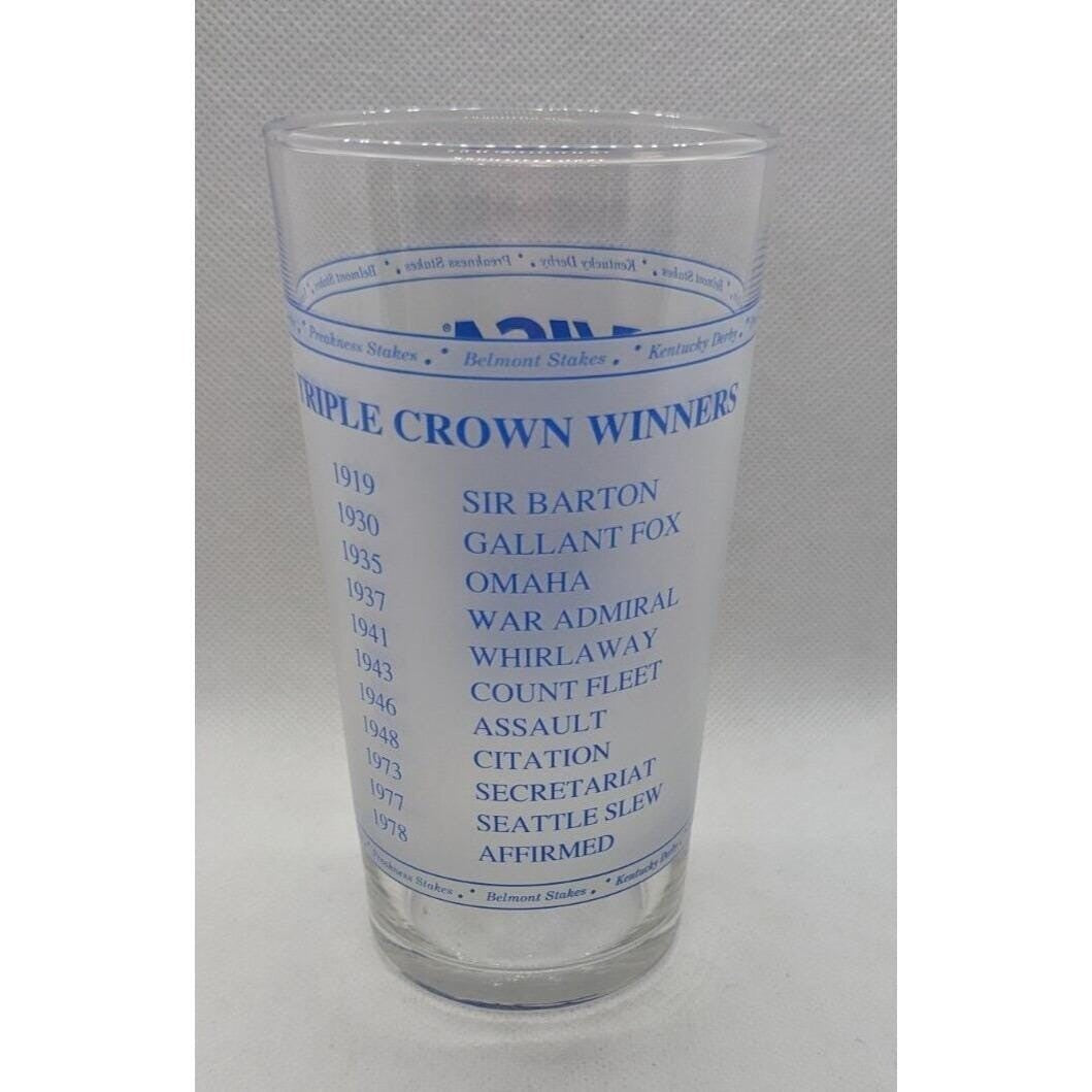 VISA 2000 Triple Crown Challenge Libbey Glass Horse Racing Winners