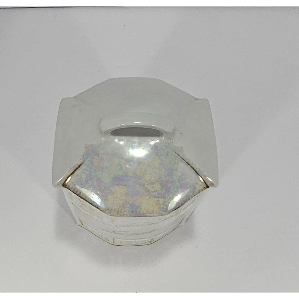 Vintage Czech Porcelain Sugar Jar Lid Victoria Czecho Slovakia 3104