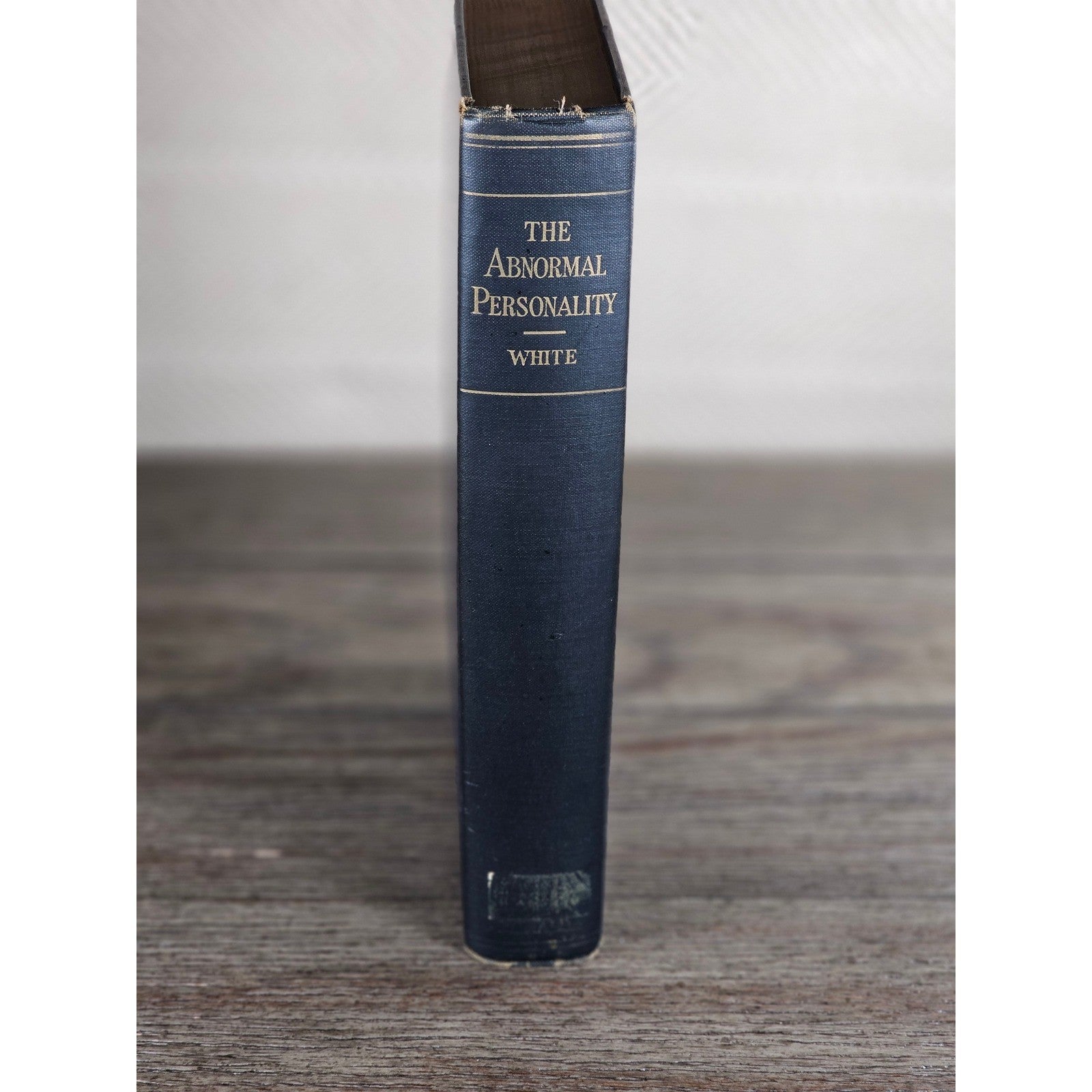 Vintage Psychology Book The Abnormal Personality by White Hardcover