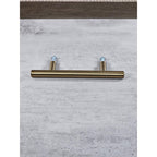 Vintage Brass Cabinet Pull Center Modern Drawer Handle