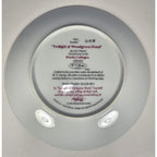 Carl Valente Twilight at Woodgreen Pond Plate W S George Cottage