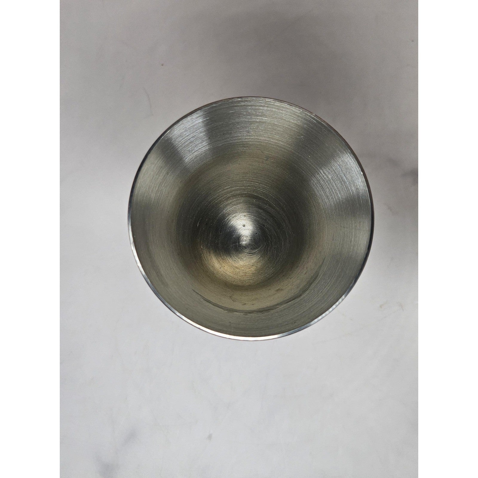 Kirk Stieff Pewter P105 Goblets Set of 2 Vintage Pewter Cups