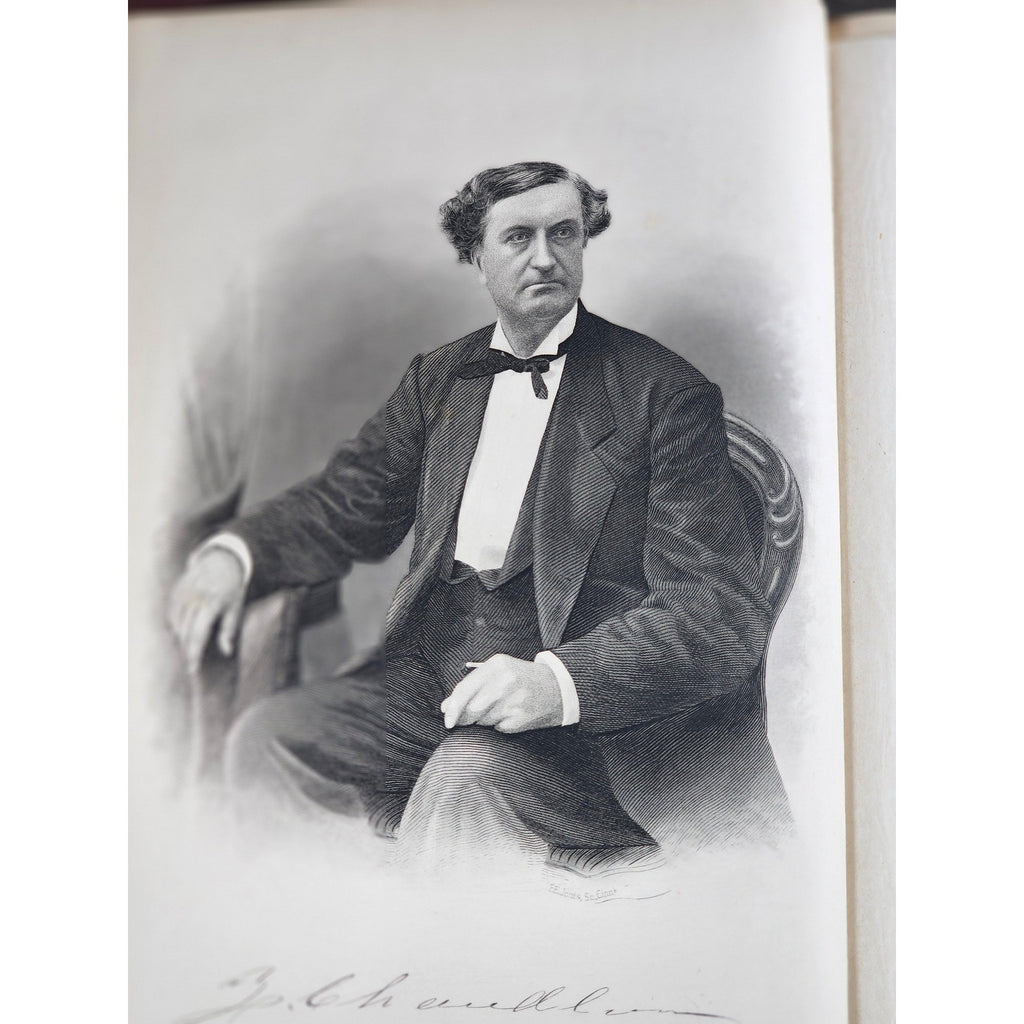 1880 Life of Zachariah Chandler Hardcover Detroit Post Tribune