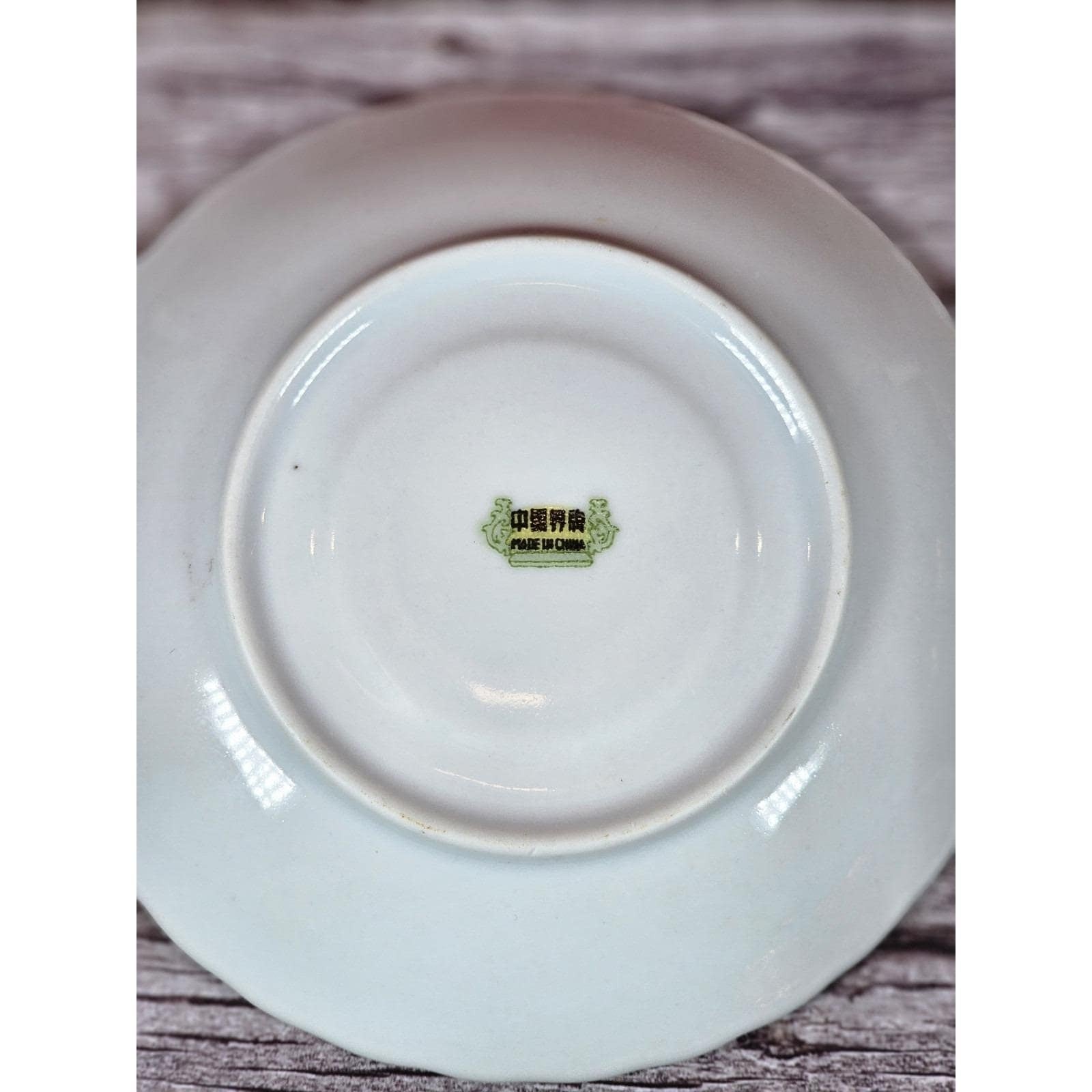 Vintage Floral Rose Collector Plate 5.5 Inch Decorative Porcelain Plate