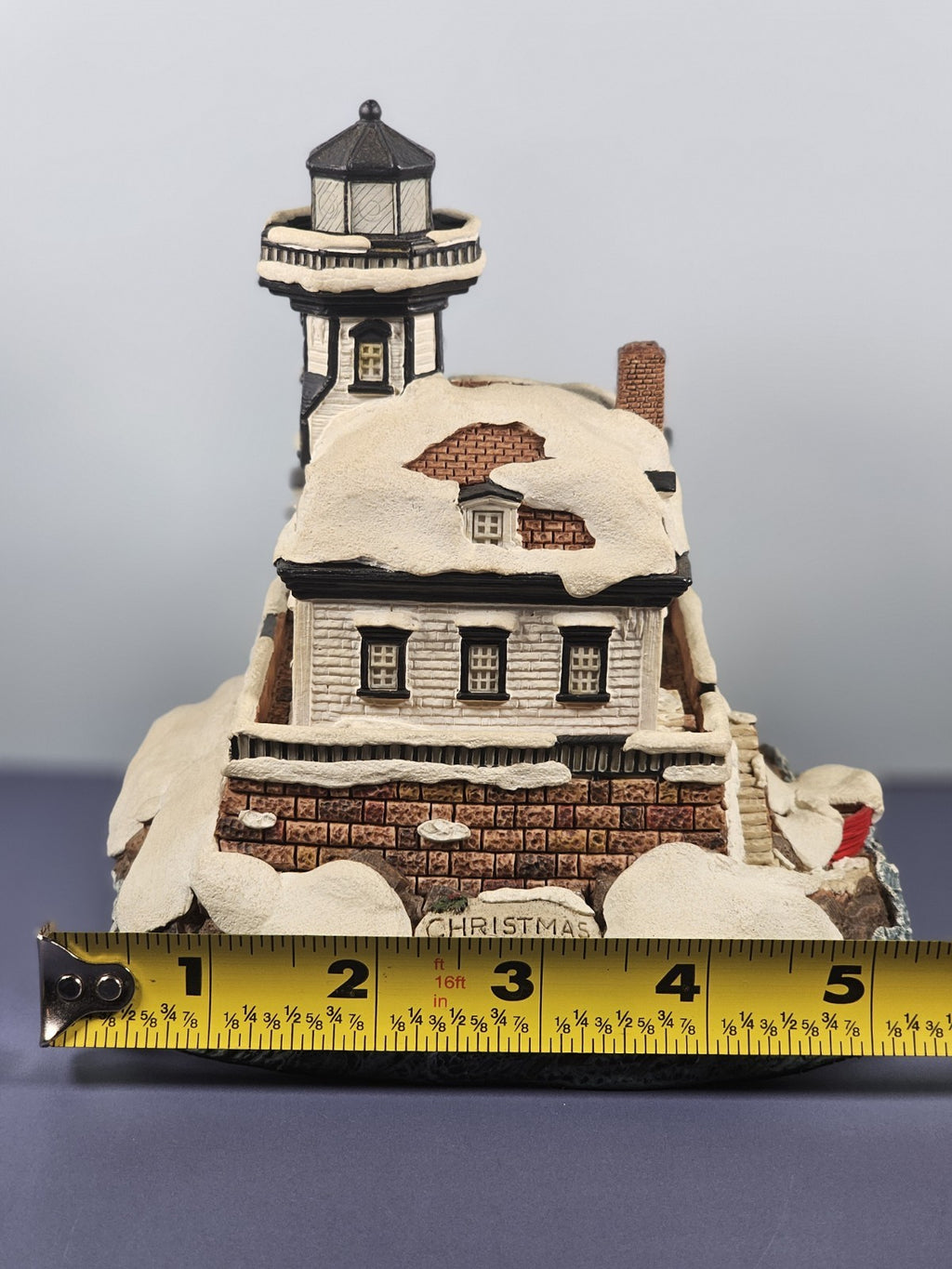 Vintage Harbour Lights Christmas 1996 Colchester Reef Lighthouse #701