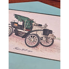 Vintage Fiat 8 HP 1901 Car Plaque | Early Automobile Art | 11.5 x 8