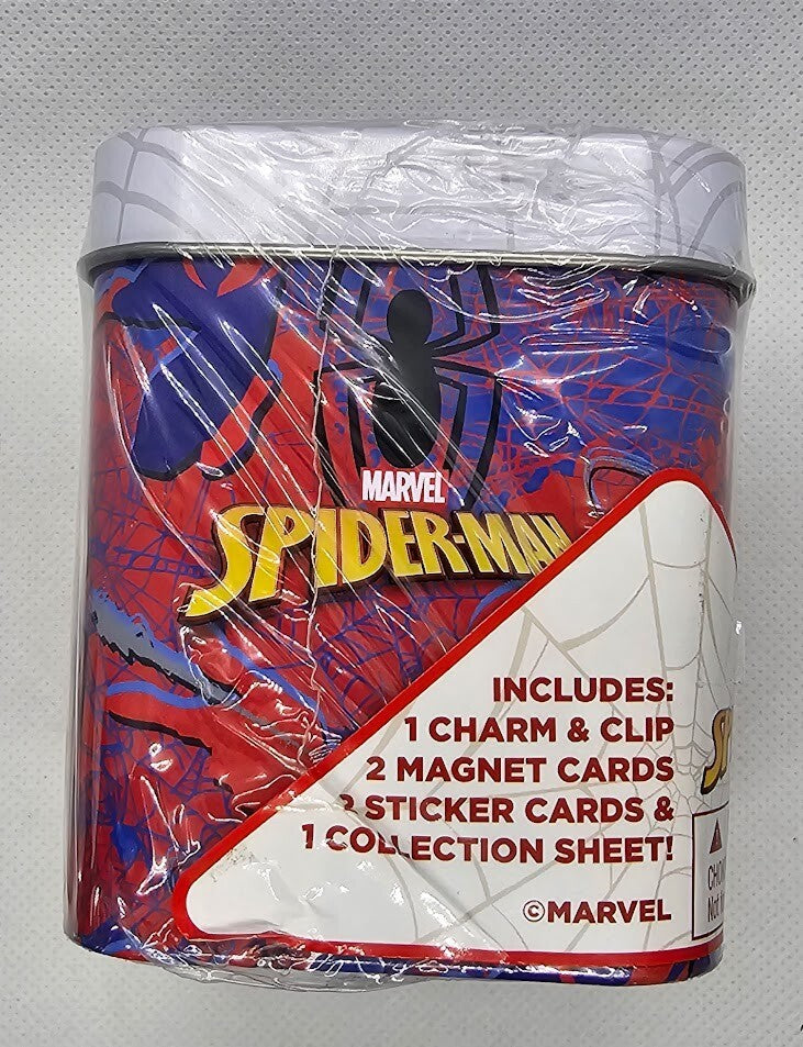 Lot of 4 Marvel Spider-Man Series 2 Charm Tins