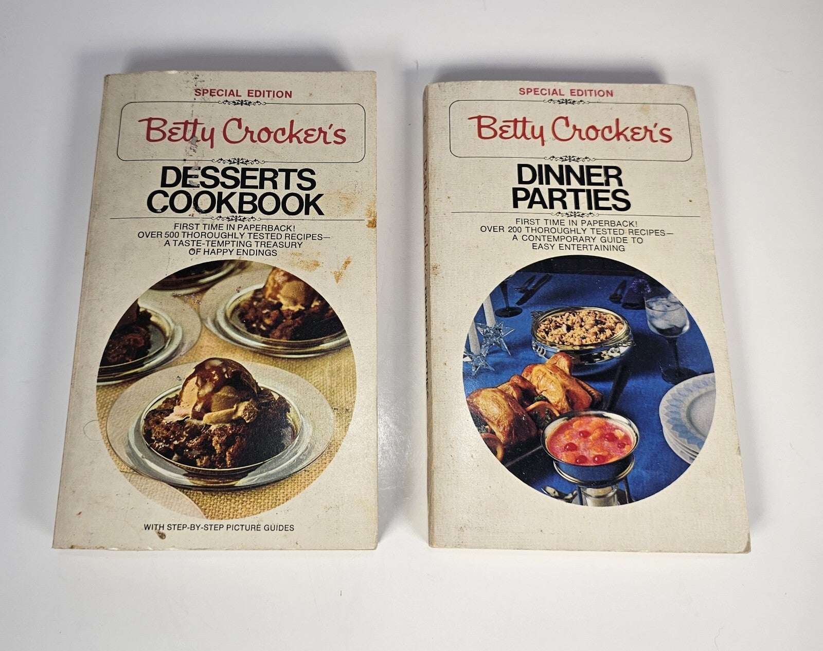 Betty Crocker’s Dinner Parties 1975 Vintage Cookbook
