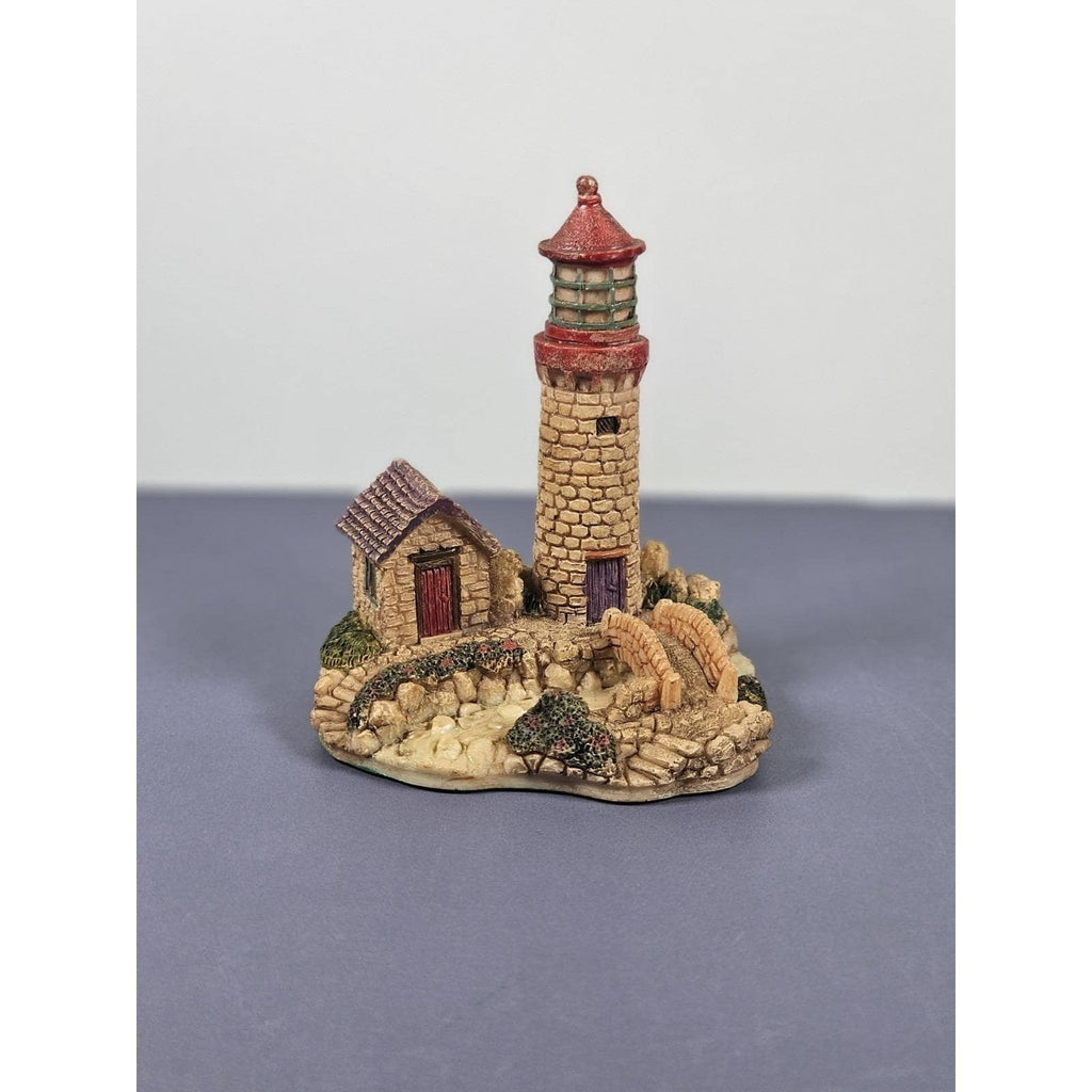 Ks Collection Lighthouse Figurine Bridge Cottage 1990s Coastal