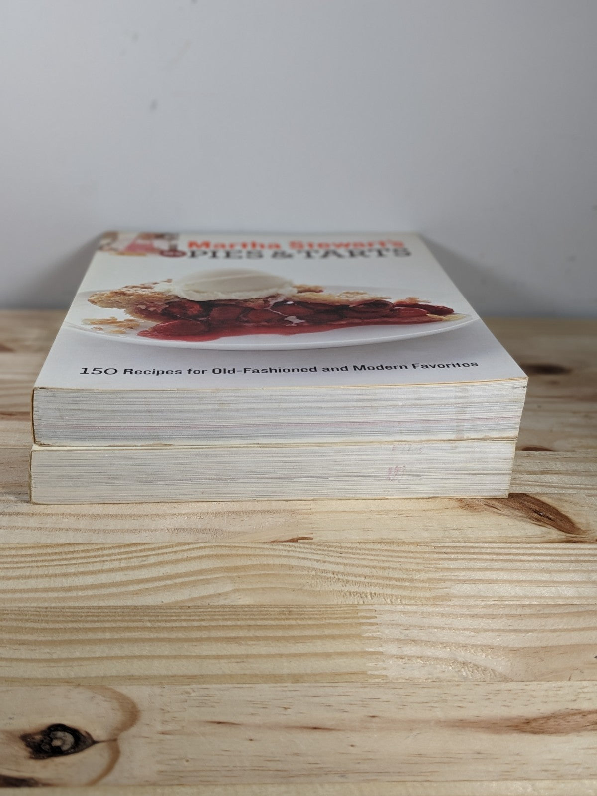 Martha Stewart Cookbooks Lot of 2 – Cookies & Pies & Tarts
