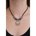 Sterling Silver NA Recovery Pendant Necklace on Cord 16 Inch