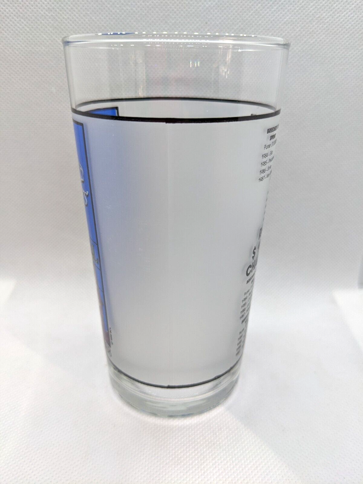 Vintage Breeders’ Cup 1988 at Churchill Downs Racing Glass by Libbey