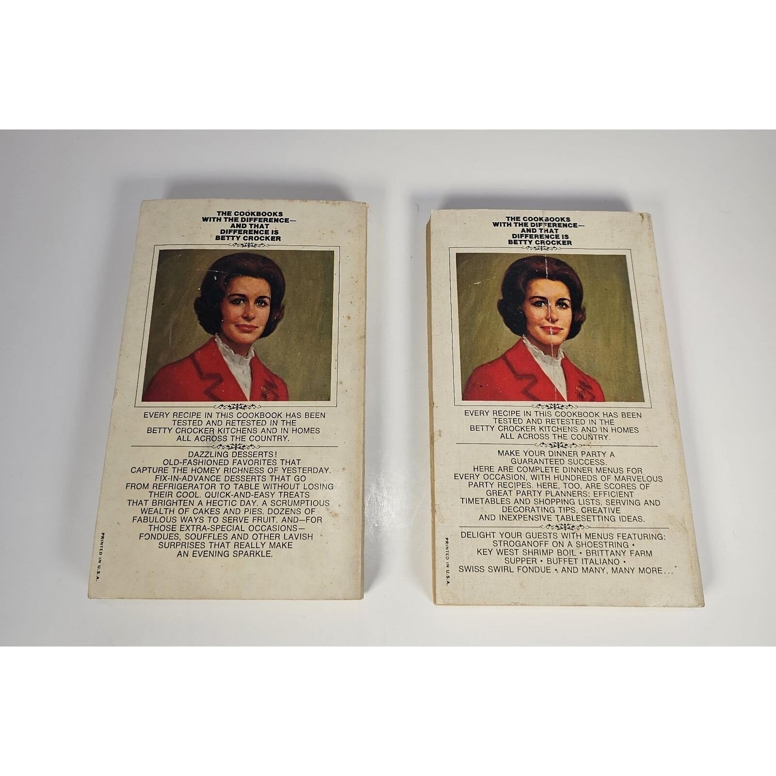 Betty Crocker 1975  Dinner Parties Cookbook Vintage Entertaining Book