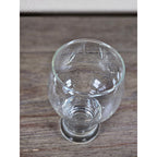 Vintage Fostoria Clear Glass Goblet Footed Stemware 5.5" Tall