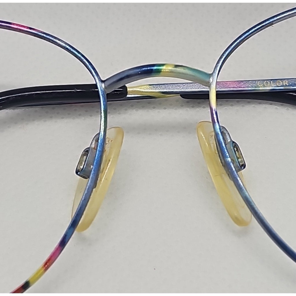 Charmant 4223 Designer Eyeglass Frames Only Teal Speckled 56-18-140