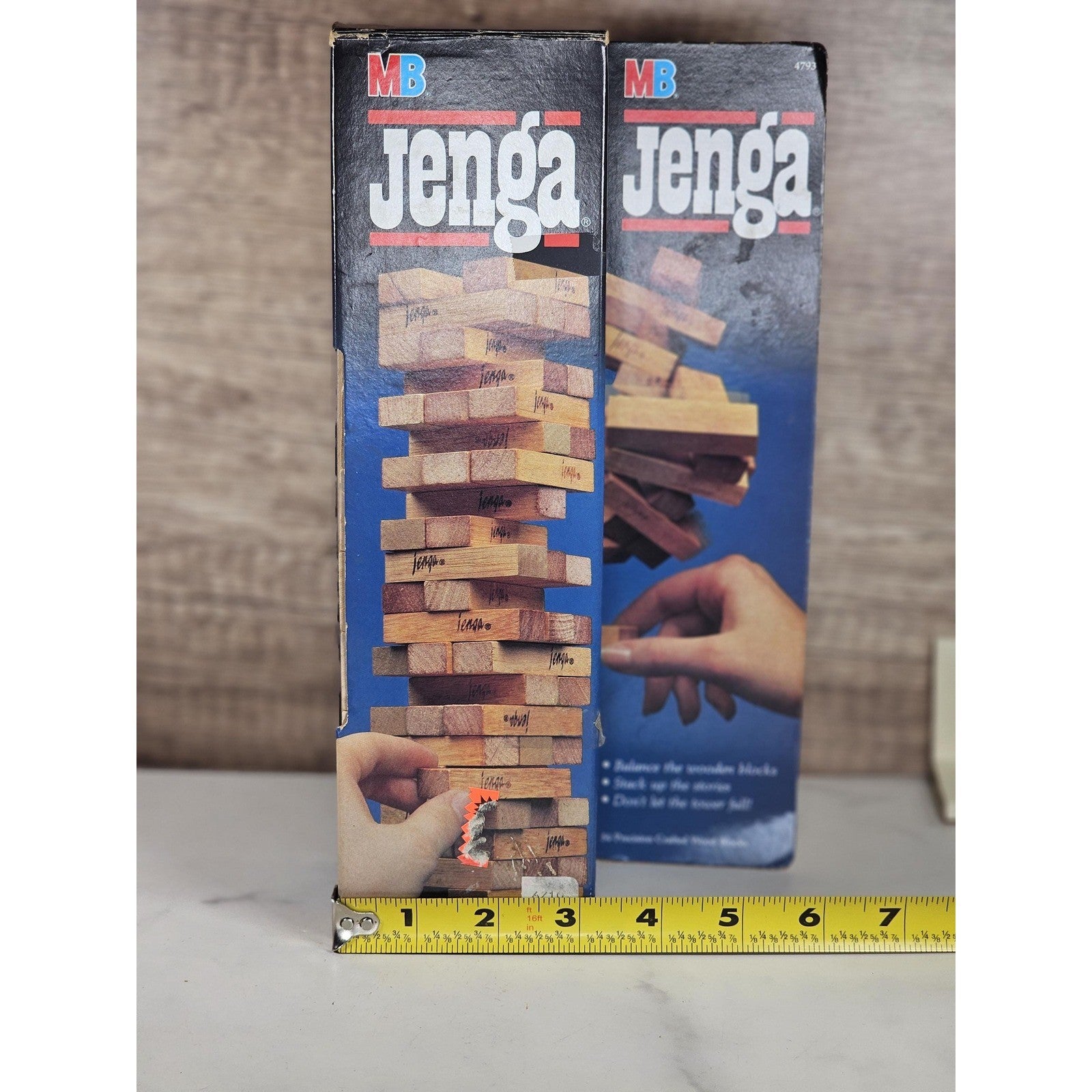 1986 Jenga Game Complete 54 Blocks Milton Bradley USA
