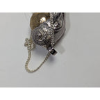 Sterling Silver Aries Zodiac Harmony Ball Pendant Necklace 18 Inch