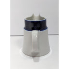 Noritake Primastone Fjord Creamer Blue Vintage Stoneware