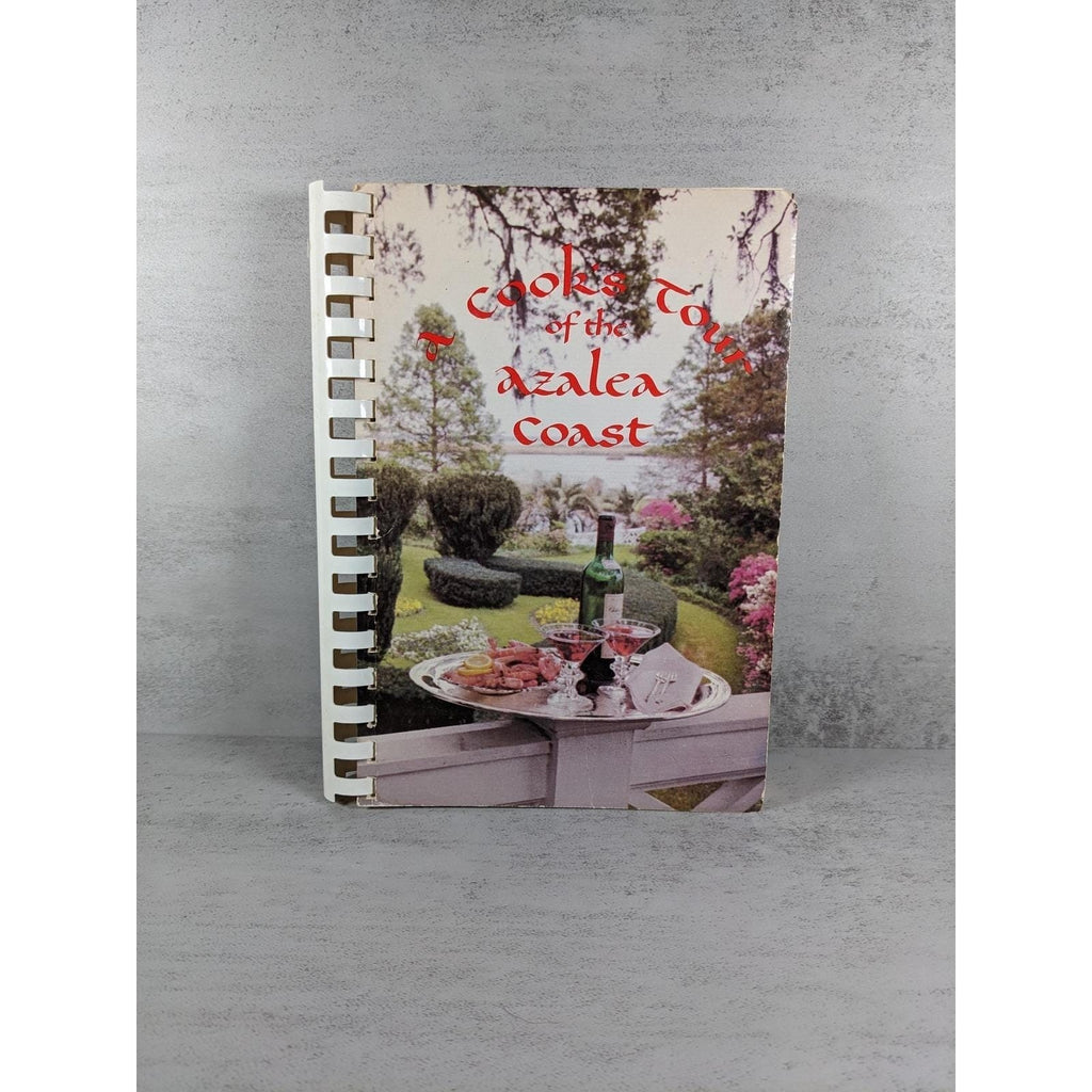1985 Azalea Coast Cookbook Wilmington NC Spiral Community Book